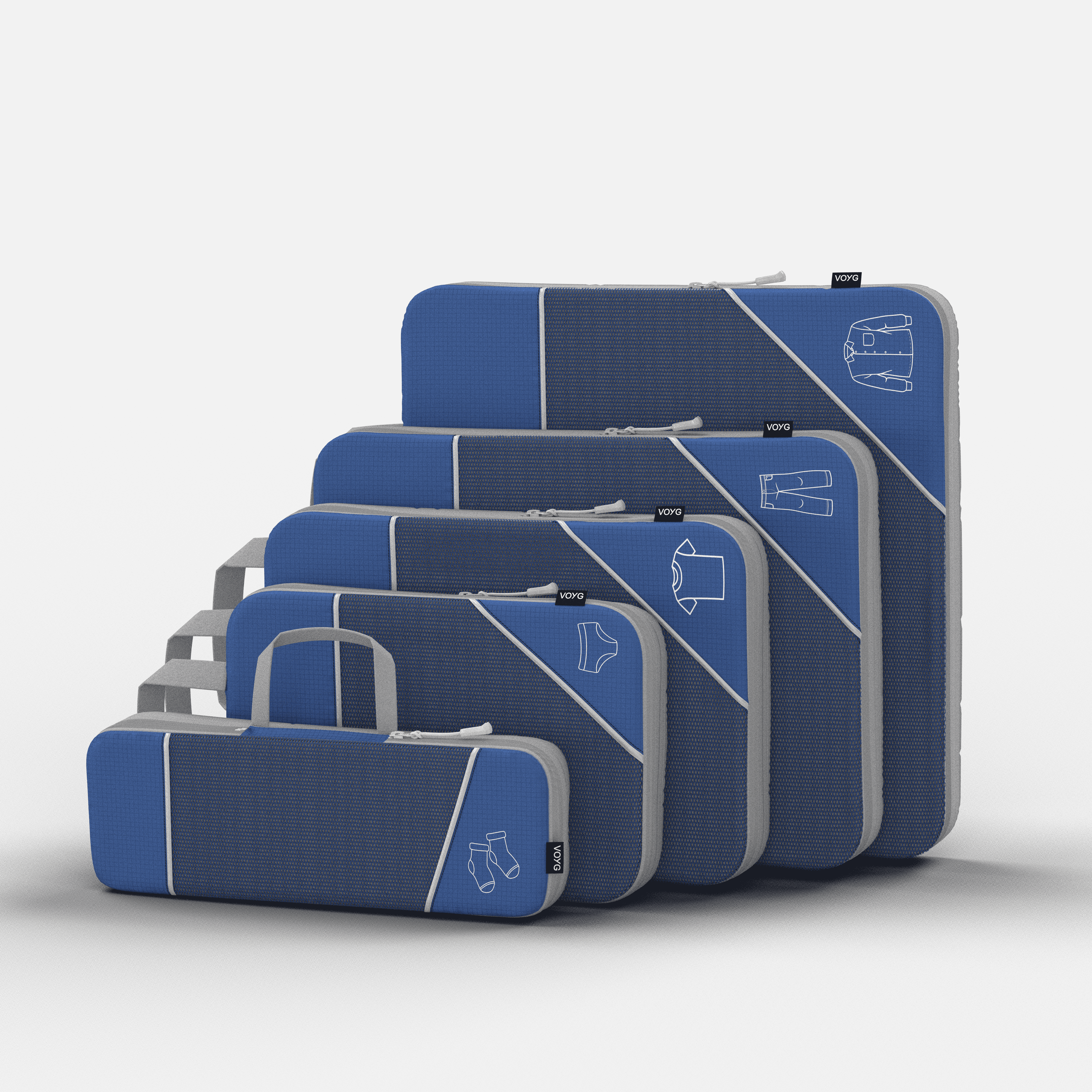 Compression Packing Cubes | 5 Pack